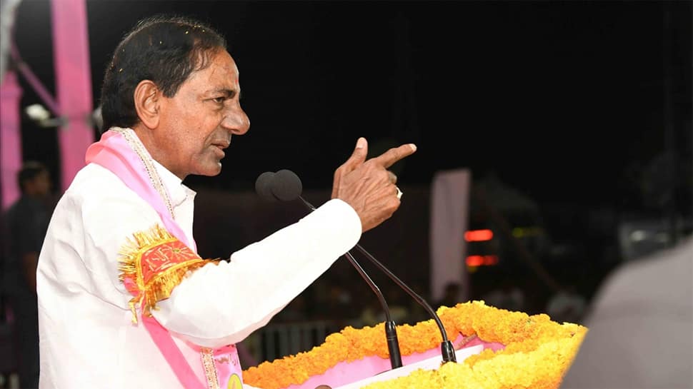 KCR announces TRS poll manifesto, assures Rs 1 lakh farm loan waiver