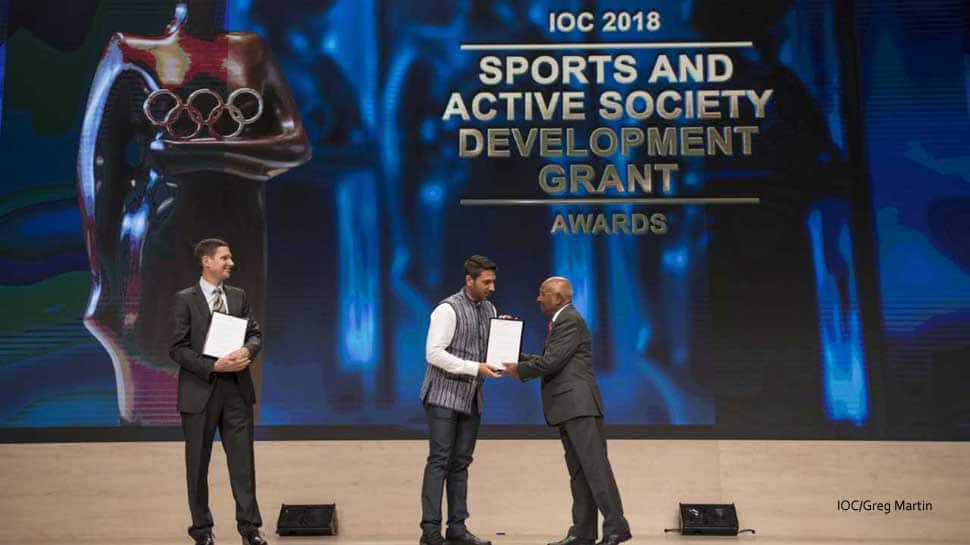 Pro Sport Development receives IOC award for outstanding work in Sports