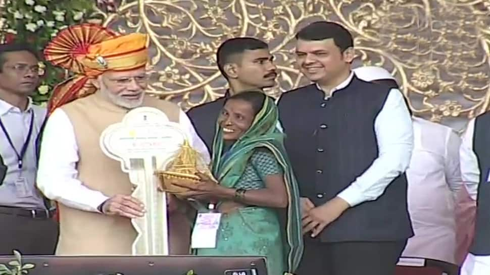 PM Modi brings Dussehra gifts for Shirdi, hands over house keys to over 2 lakh PMAY beneficiaries