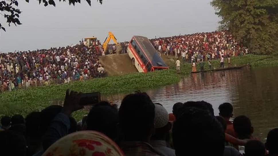 Assam: 7 killed, 20 injured after bus falls into pond in Guhawati