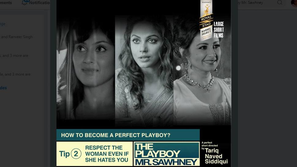 The Playboy Mr. Sawhney is like &#039;Sholay&#039; of short films: Tariq Naved Siddiqui