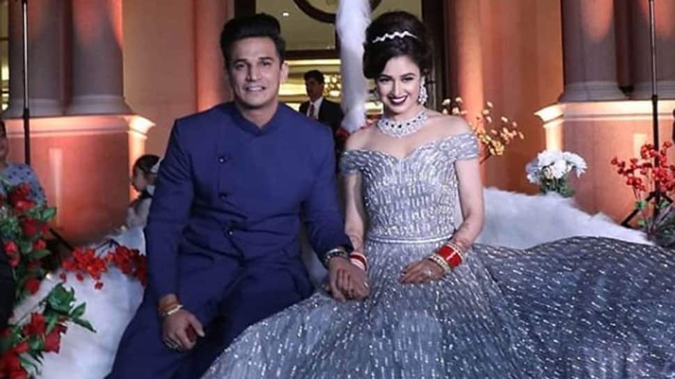 Yuvika Chaudhary-Prince Narula&#039;s wedding reception videos highlight fairytale romance—Watch