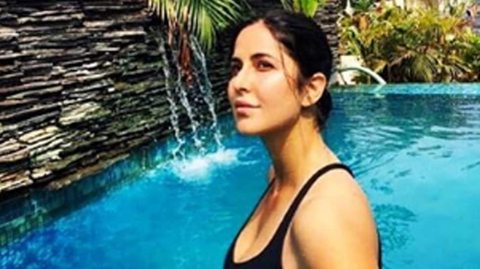 Katrina Kaif kick starts her week with a dip in the pool—Pics