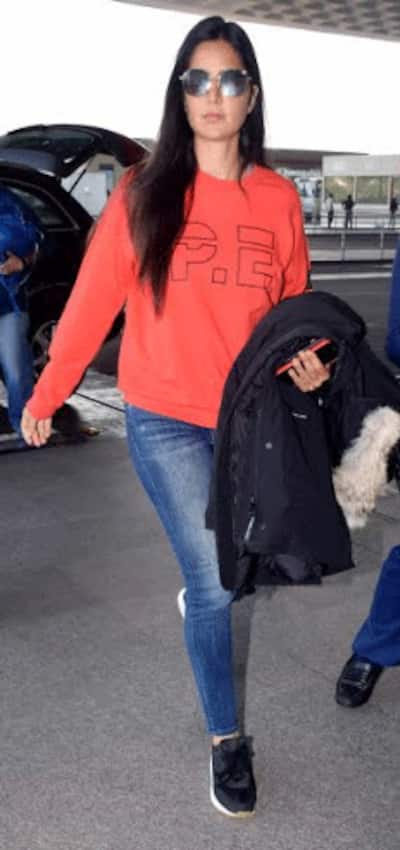 Katrina snapped at Mumbai airport