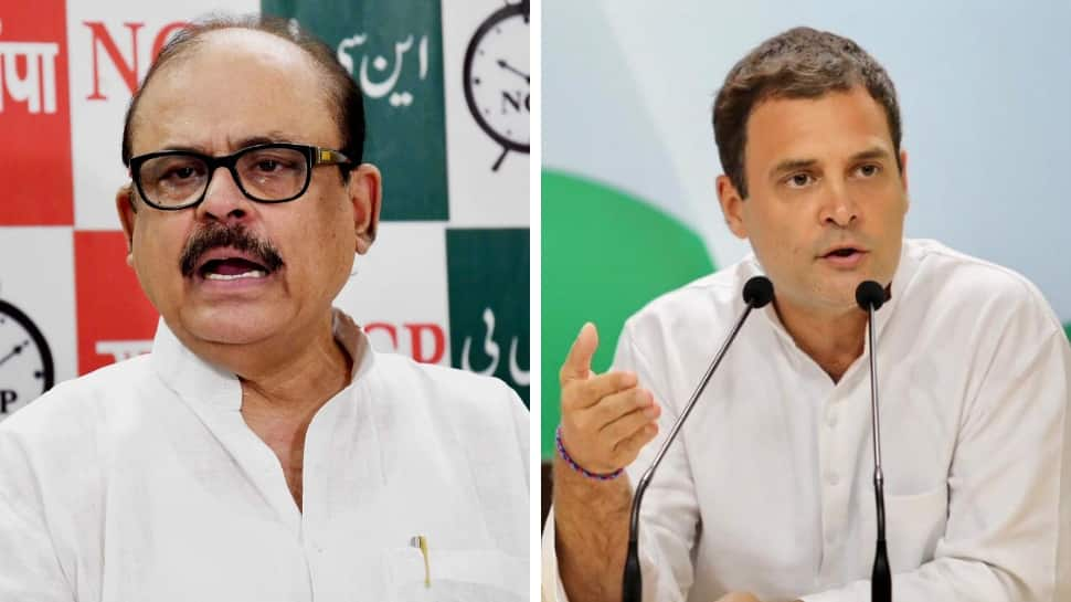 Former NCP leader Tariq Anwar meets Rahul Gandhi, joins Congress