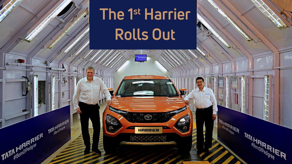 Tata Motors rolls out first Harrier SUV from assembly line in Pune