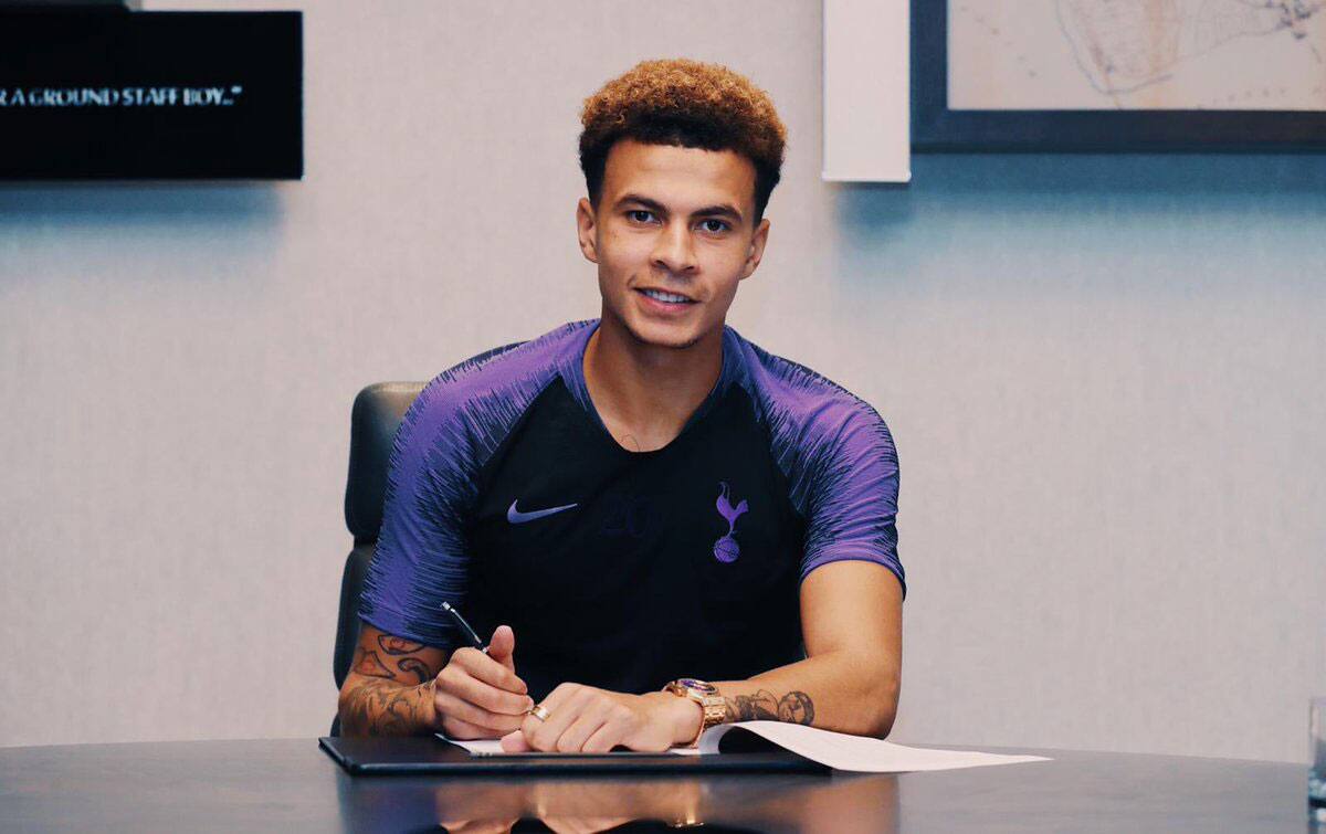 English midfielder Dele Alli pens new six-year deal at Tottenham Hotspur 