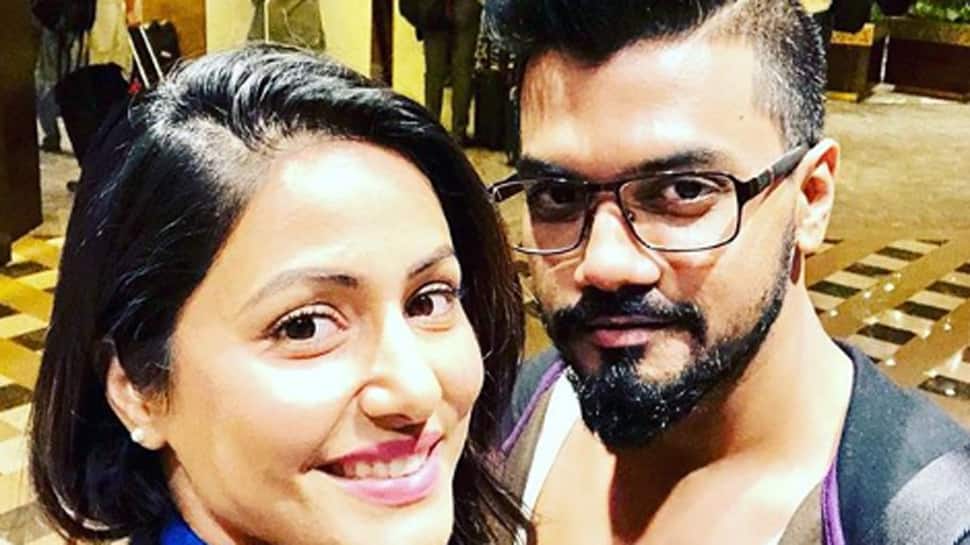 Rocky Jaiswal pens a heartwarming note for girlfriend Hina Khan after she bags the role of Komolika