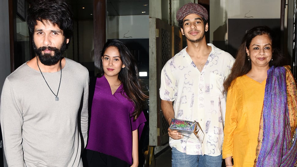 Ishaan Khatter celebrates birthday with Shahid Kapoor, Mira Rajput, Janhvi Kapoor—Pics