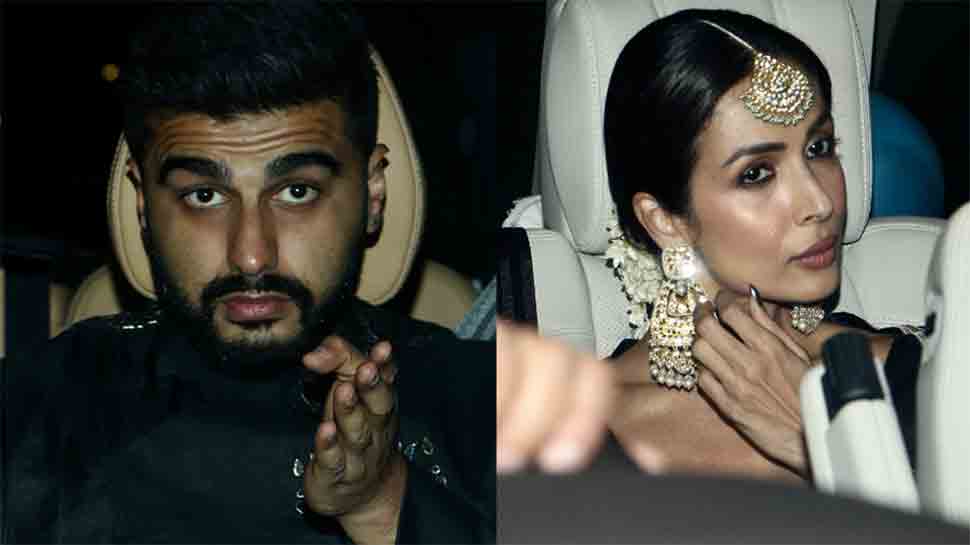 Arjun Kapoor, Malaika Arora twin in black at Abu Jani-Sandeep Khosla&#039;s Diwali bash — See photos