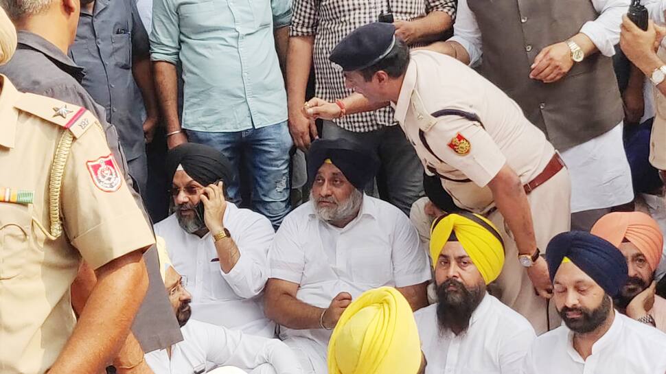 Harsimrat, Sukhbir Badal detained amid SAD’s protest over 1984 anti-Sikh riots