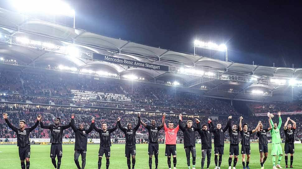 Bundesliga: Frankfurt go 3rd with 3-0 win over Stuttgart 