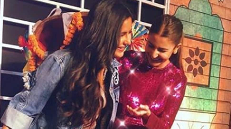 Anushka Sharma shares a laugh with &#039;Zero&#039; co-star Katrina Kaif—Pic