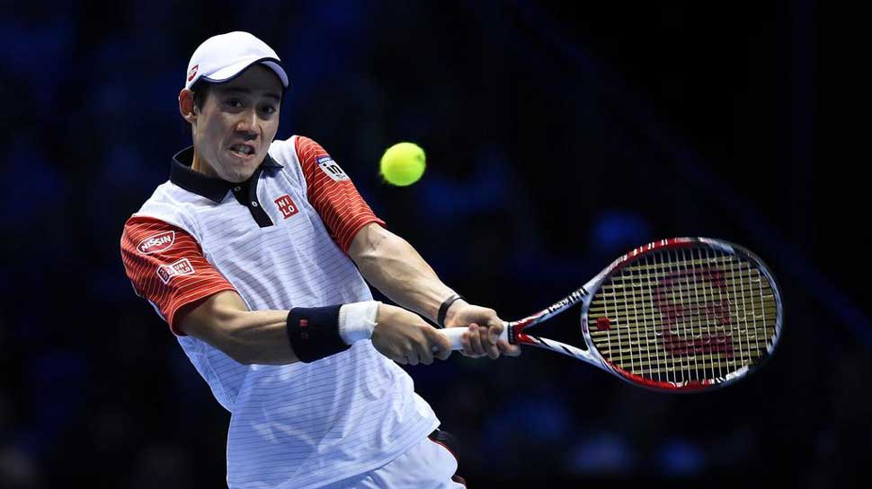 Kei Nishikori to replace Juan Martin Del Potro at ATP Finals