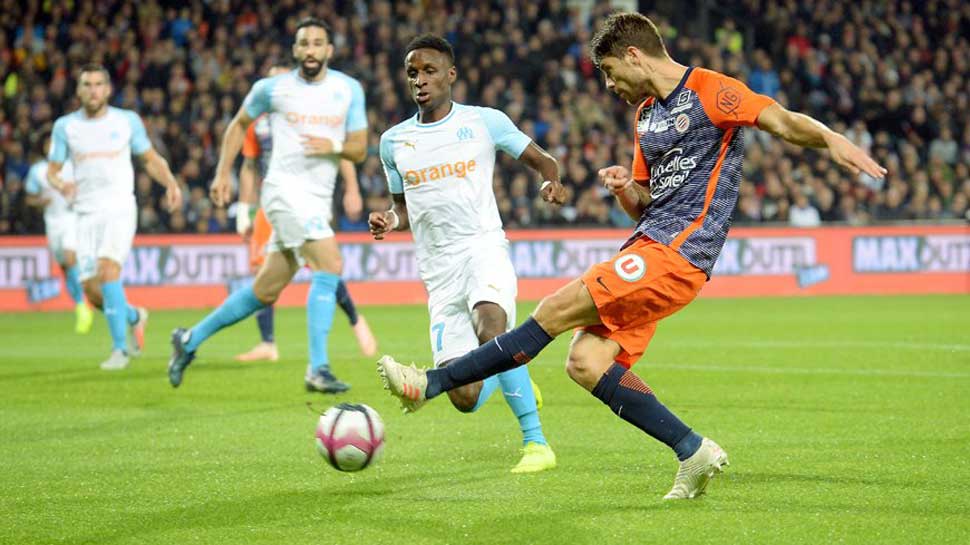 Ligue-1: Laborde fires Montpellier into second with Marseille rout