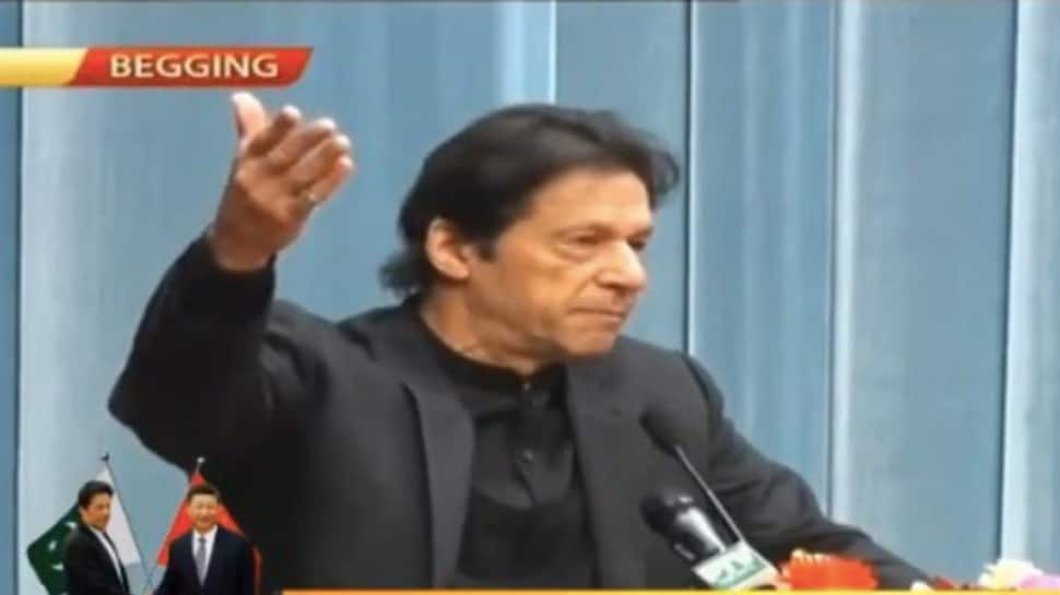 PTV makes &#039;begging&#039; faux pas during Imran Khan&#039;s address in Beijing as Pakistan seeks Chinese aid