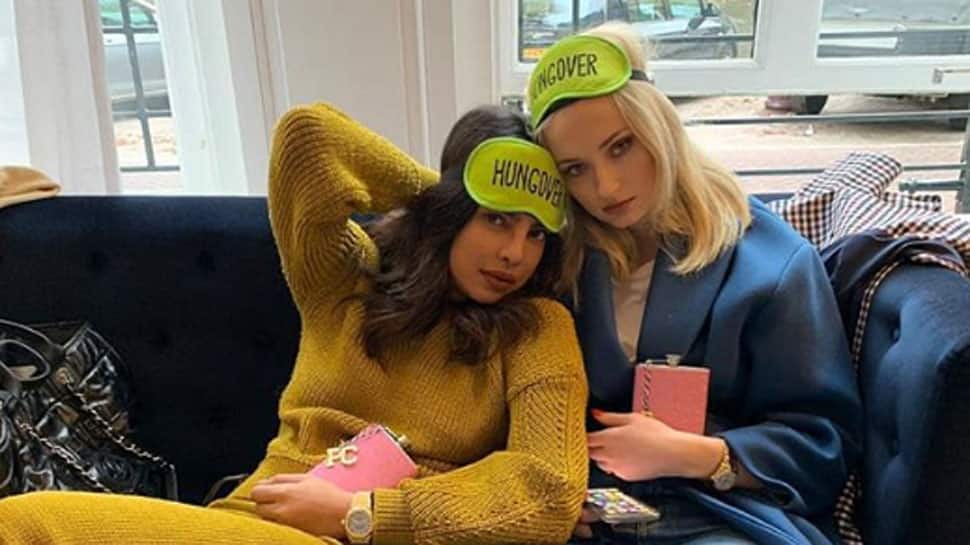 Priyanka Chopra&#039;s &#039;hungover&#039; pic with sister-in-law Sophie Turner will give you perfect bachelorette feels