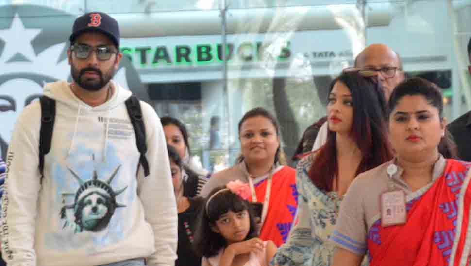 Aishwarya Rai, Abhishek Bachchan return from Goa after birthday celebrations — See pics