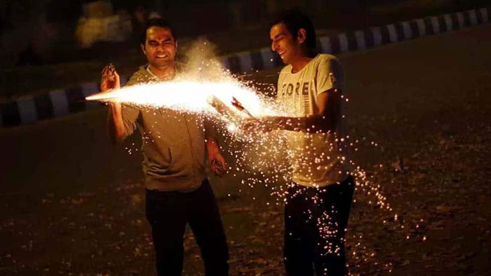 Diwali celebrated in Bengal; 200 held for bursting banned Crackers