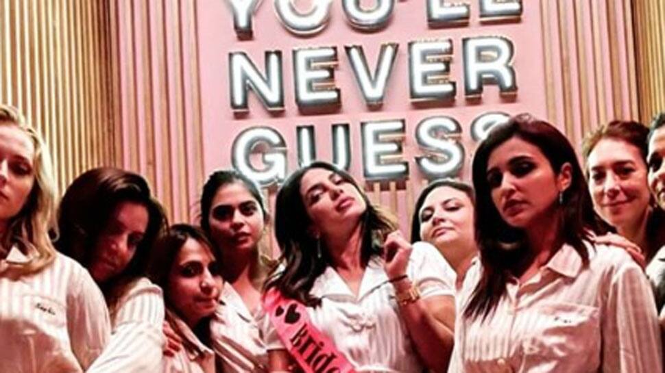 Priyanka Chopra has &#039;payjama&#039; party with Isha Ambani, Parineeti Chopra - See pics