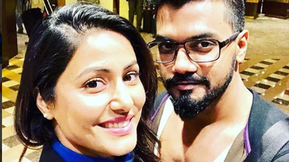 Hina Khan and beau Rocky Jaiswal&#039;s Diwali pic shines bright—See inside