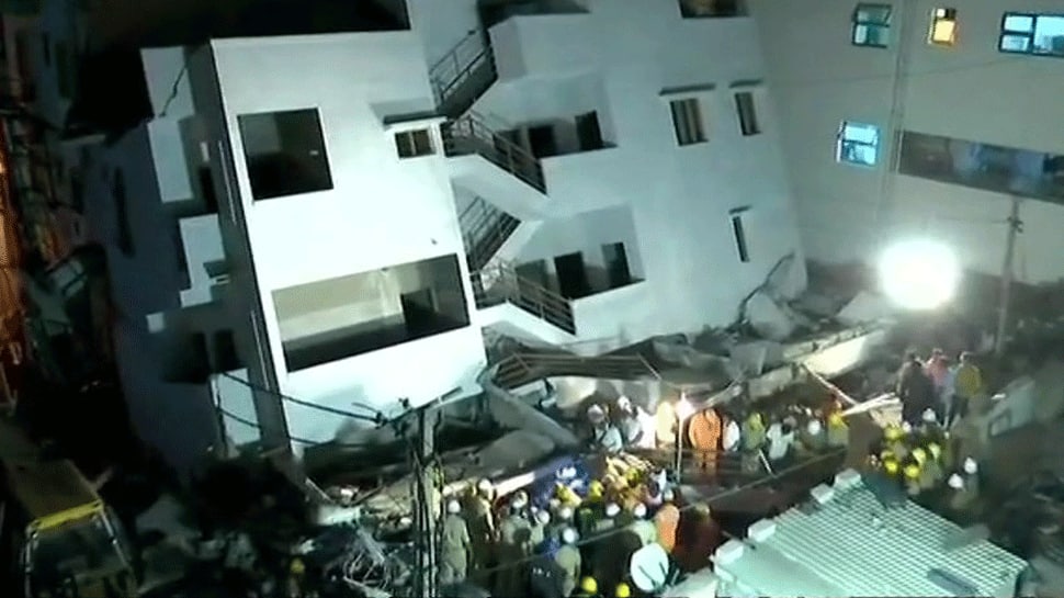 1 dead after under construction building collapses in Bengaluru's Thyagarajanagar 1 dead after under construction building collapses in Bengaluru's Thyagarajanagar