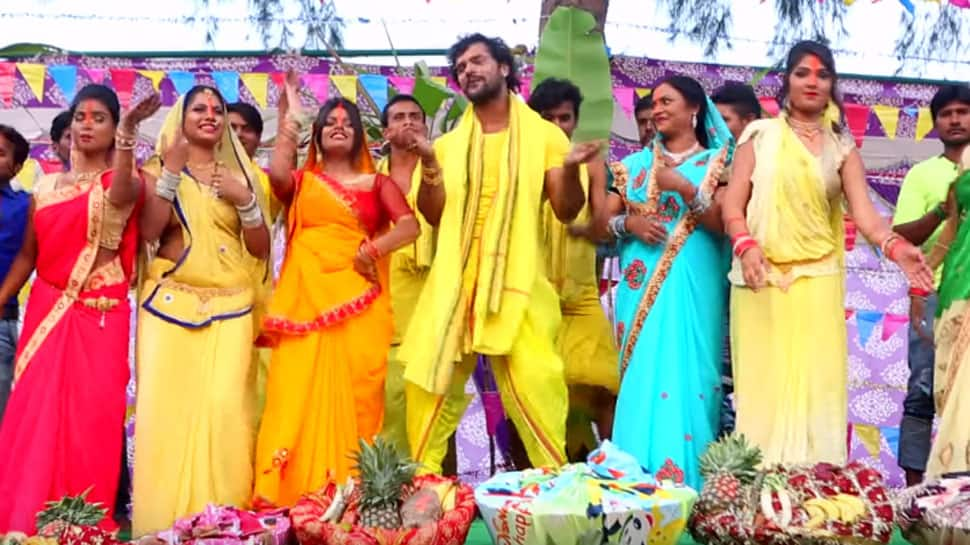 Khesari Lal Yadav&#039;s new Chhath song &#039;Ara Chapra Ke Ghat Nik Lagela&#039; crosses 2 mn views on YouTube—Watch