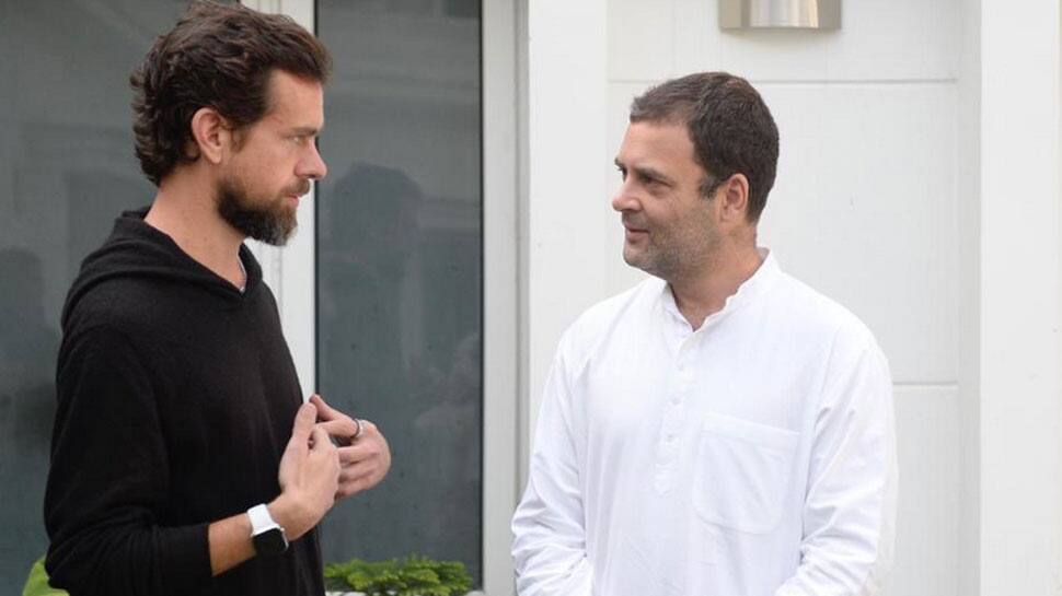 Twitter CEO Jack Dorsey meets Rahul Gandhi, Dalai Lama on maiden India trip