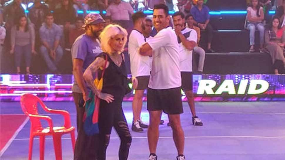 After ruling cricket field, MS Dhoni has a go at Kabaddi