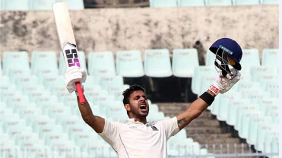 Under pressure Manoj Tiwary smashes 201 not out against Madhya Pradesh