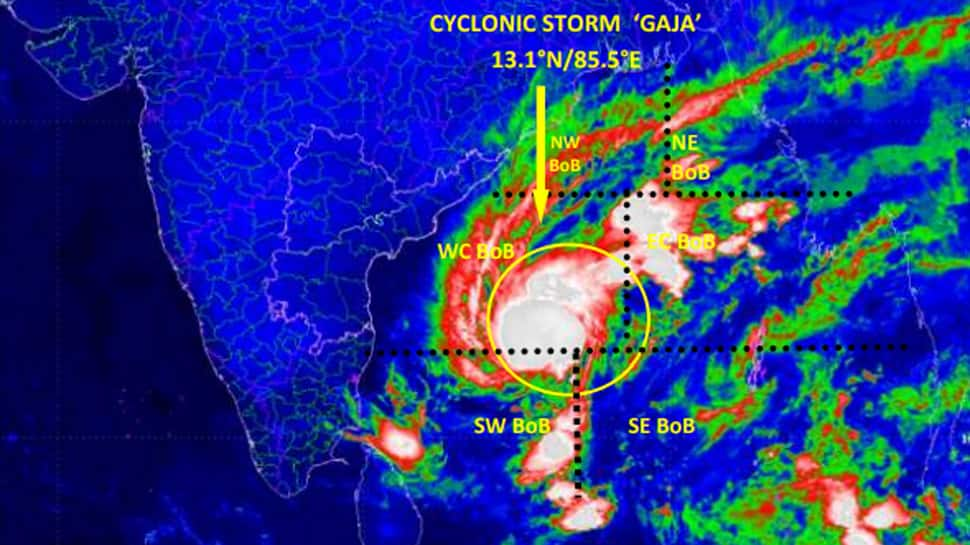 Gaja to intensify into a severe cyclonic storm; Tamil Nadu, Puducherry may get heavy rains