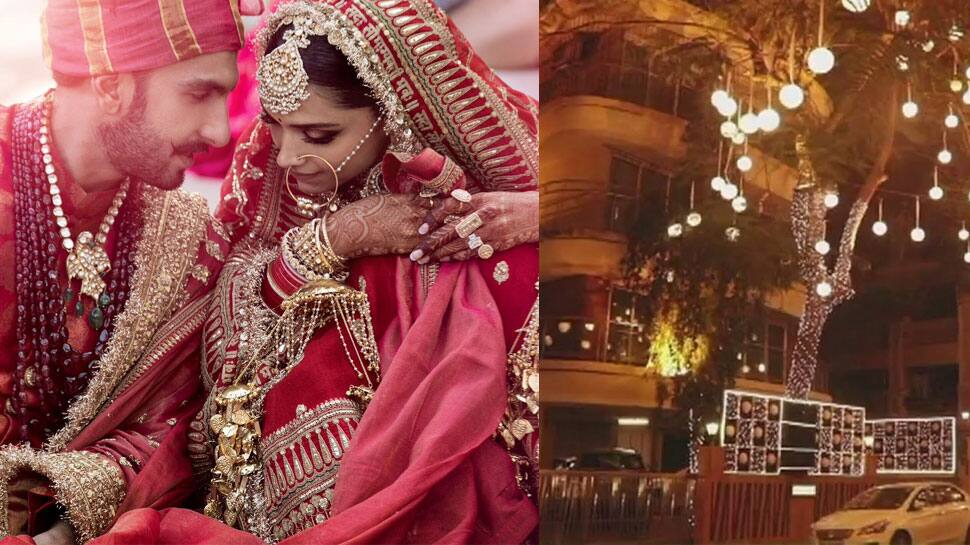 Ranveer Singh-Deepika Padukone wedding: Groom&#039;s Mumbai residence decorated with lights