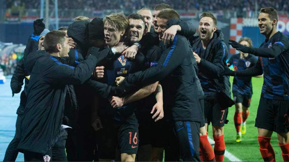 UEFA Nations League: Jedvaj double gives Croatia dramatic 3-2 win over Spain