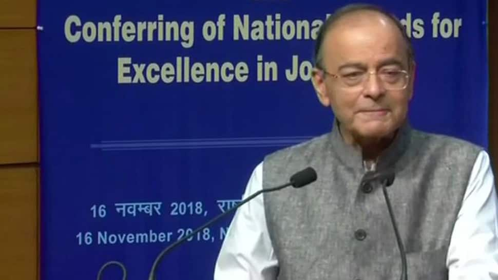 Arun Jaitley inaugurates National Press Day in Delhi, says no room for censorship due to technology