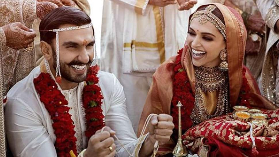 Ranveer Singh, Deepika Padukone pose with their squad after wedding-See pic