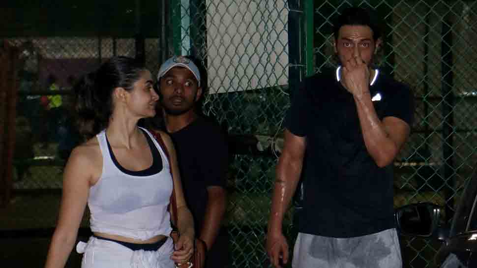 Arjun Rampal snapped with girlfriend Gabriella Demetriades post football match — Pics inside