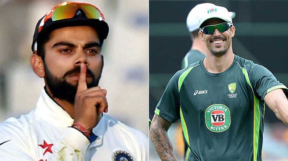 India in Australia: Mitchell Johnson takes a dig at Virat Kohli&#039;s pledge to be sledge-free