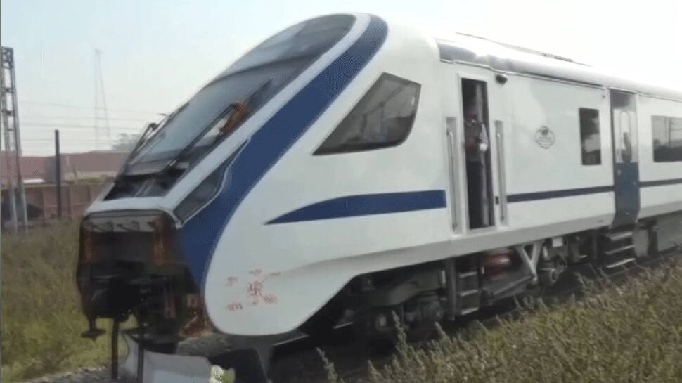 Train 18: Trial run of India&#039;s first engine-less train conducted in Moradabad