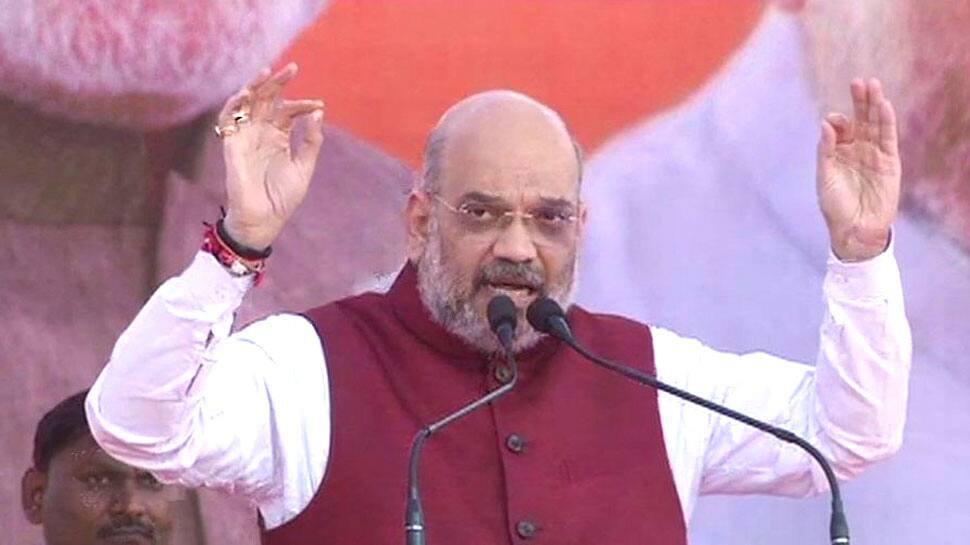 Madhya Pradesh Assembly elections: Amit Shah says Congress an ATM which dispenses false promises