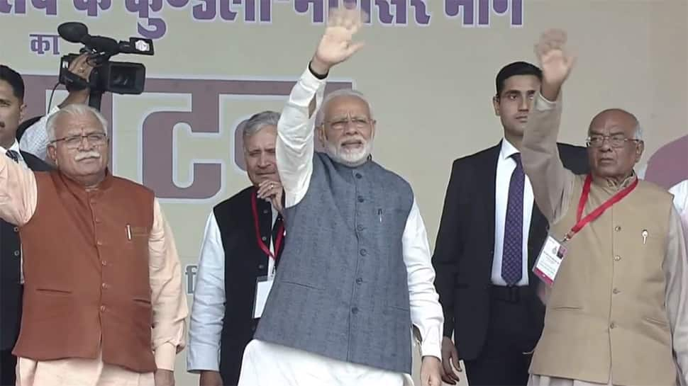 PM Narendra Modi inaugurates Western Peripheral Expressway, Congress claims flyover incomplete