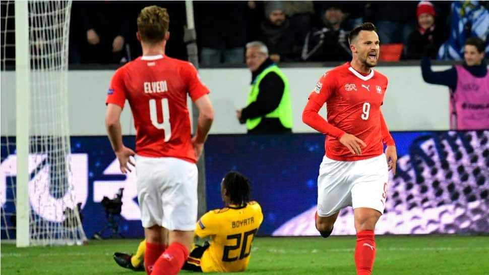 UEFA Nations League: Switzerland pound Belgium 5-2 