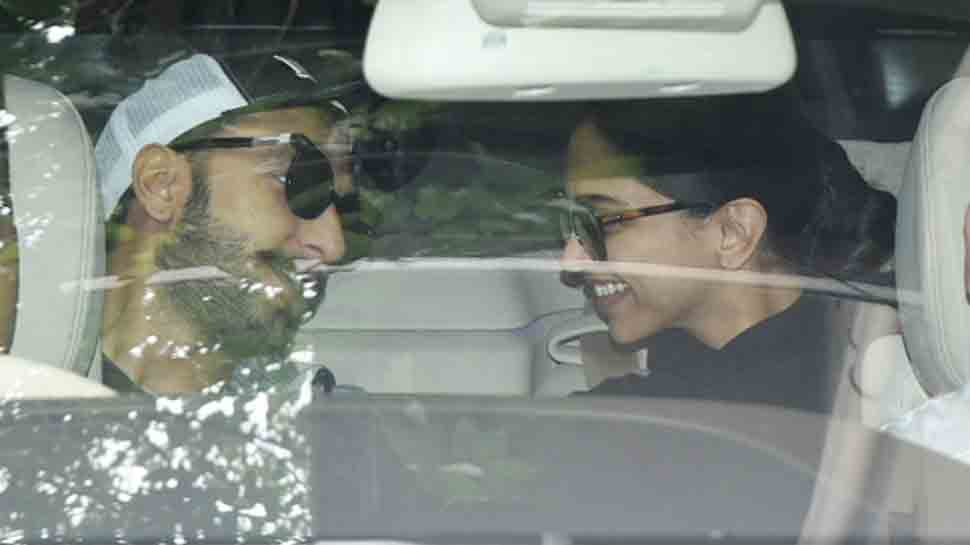 Newlyweds Ranveer Singh, Deepika Padukone snapped ahead of their wedding reception — Pics inside