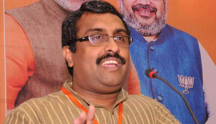 Ram Madhav takes back his &#039;across the border&#039; remark on NC-PDP alliance after Omar Abdullah&#039;s &#039;dare&#039;