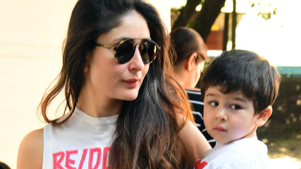 Photo Gallery: Taimur Ali Khan spotted with mommy Kareena but where are ...