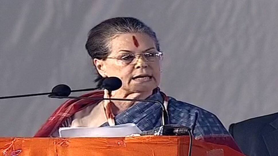 KCR worked only for himself and people close to him: Sonia Gandhi in Telangana