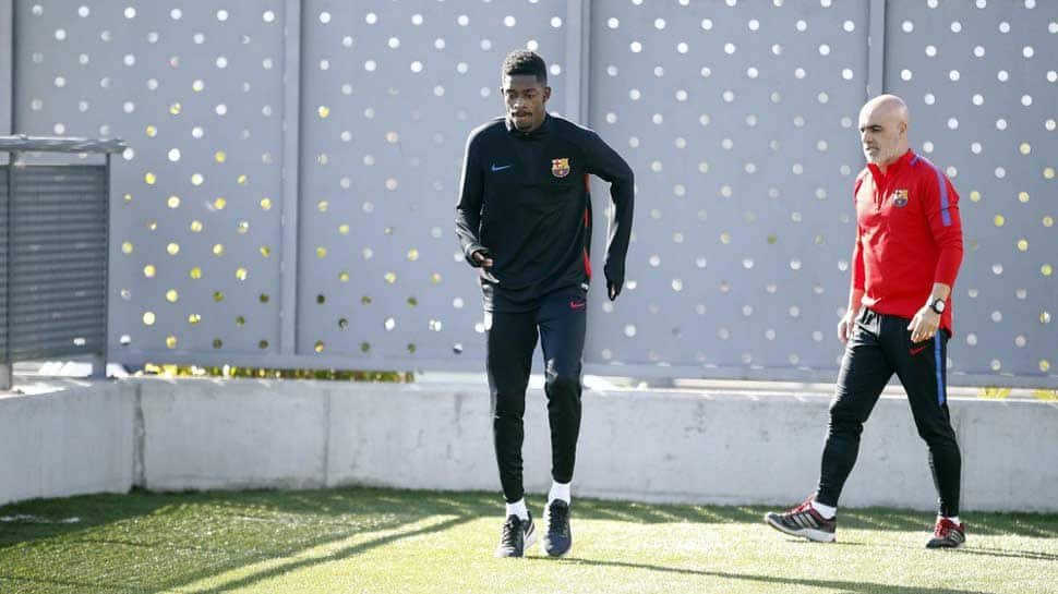 La Liga: Ernesto Valverde defends Barca&#039;&#039;s Dembele ahead of Atletico clash