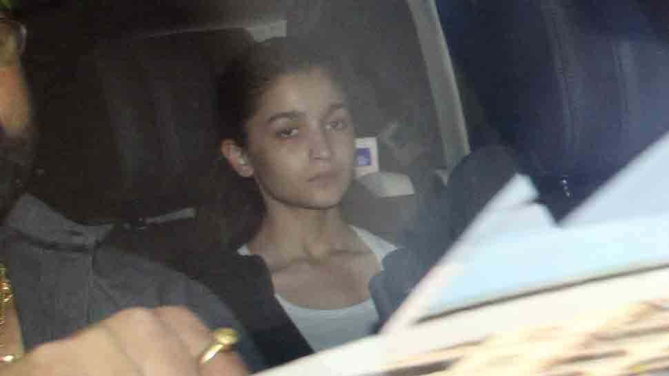 Despite leg injury, Alia Bhatt attends dance practise session with Ranbir Kapoor 