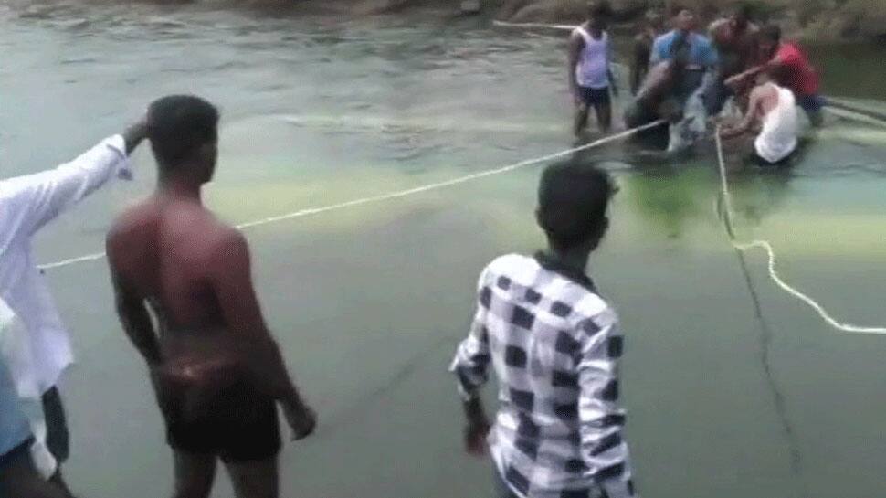 At least 30 killed as bus falls into canal in Mandya district