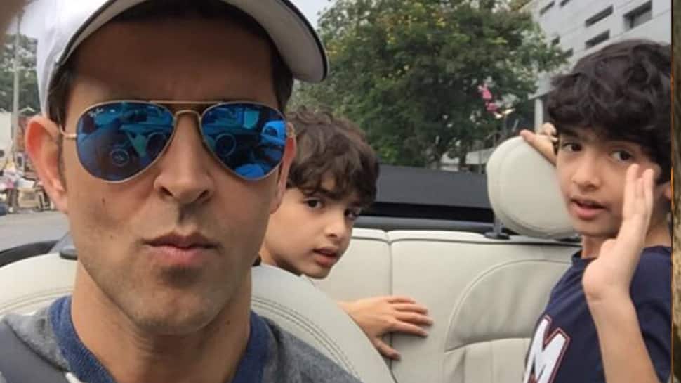 Hrithik Roshan shares endearing pics with ex-wife Sussanne Khan and sons, pens a heartfelt note—See inside