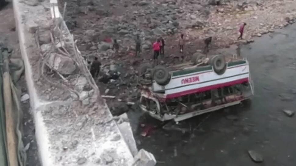 Himachal Pradesh: 9 persons dies as bus fell in a gorge in Sirmaur